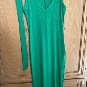 INC Kelly Green Body Con Dress - Size Medium